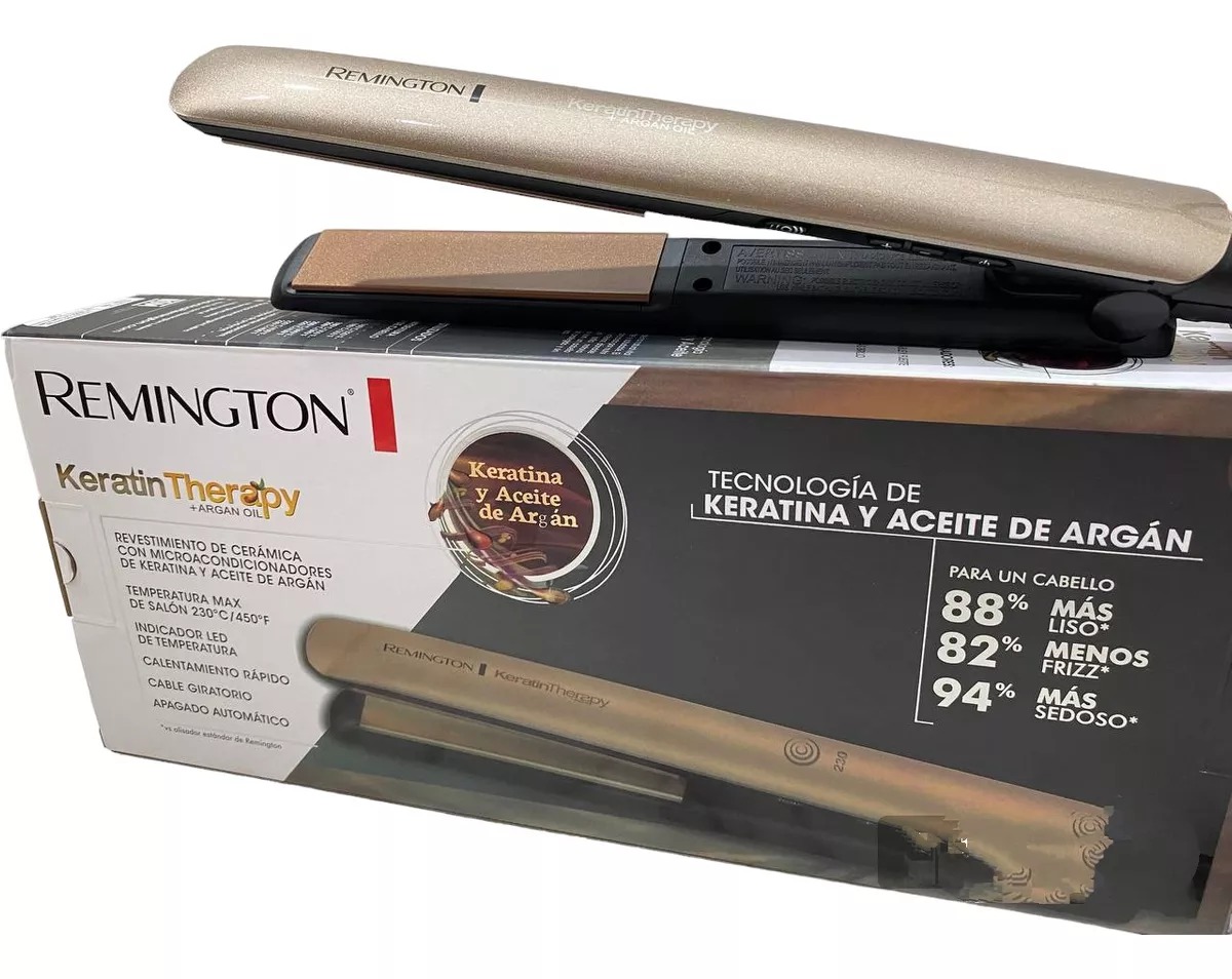 Plancha De Cabello Remington Keratina